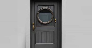 Exterior Door With Porthole Window