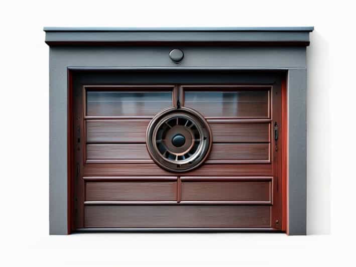 Garage Door With Porthole Windows