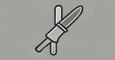 Hand Wraps Overprint Knife Combo