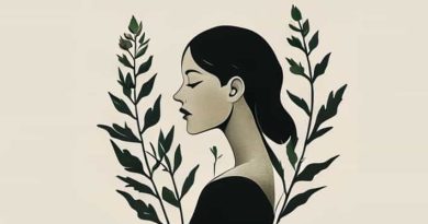 Lurid Lacquer Woman Versus Weeds