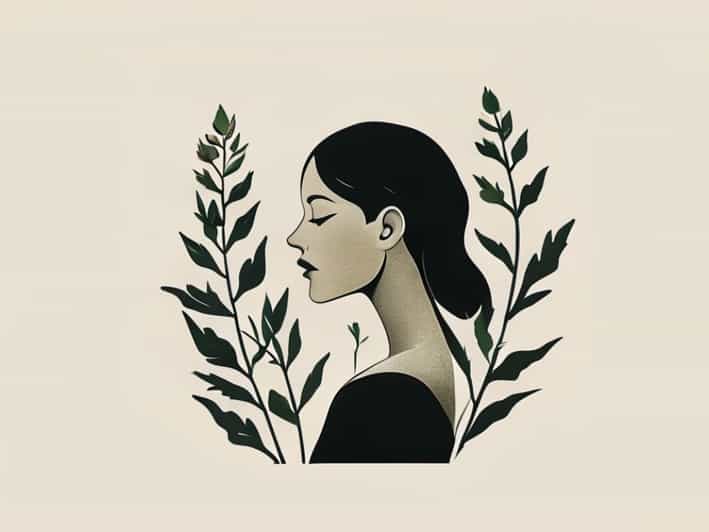 Lurid Lacquer Woman Versus Weeds