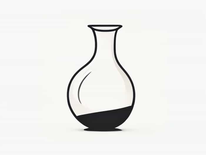 Mcm Swung Glass Vase