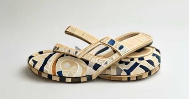 Tory Burch Marquetry Disk Sandal