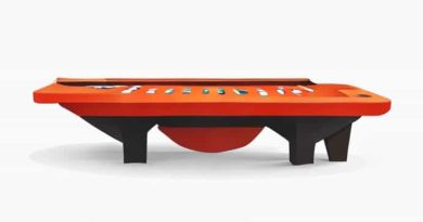 V Shaped Shuffleboard Table