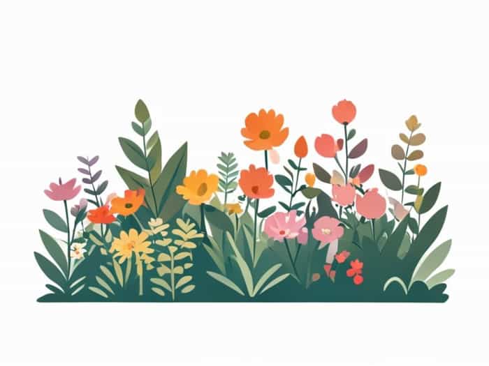 Well Tended Perennial Garden