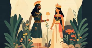 Ashurbanipal And His Queen In The Garden