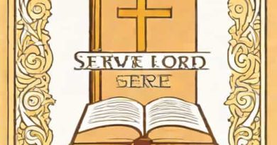 Bible Verse Serve The Lord With Gladness