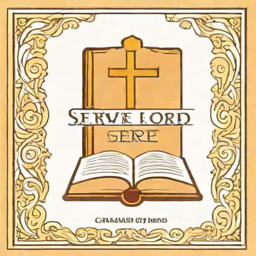 Bible Verse Serve The Lord With Gladness