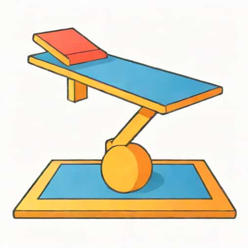 Cheaper Version Of Totter And Tumble Mat