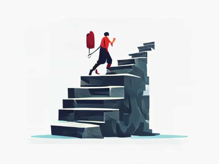 Climb The Phoenician Steps To Get There