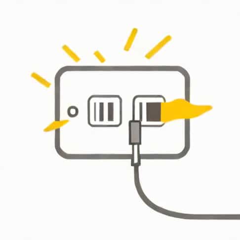 Electrical Outlet Sparks When Plugging In