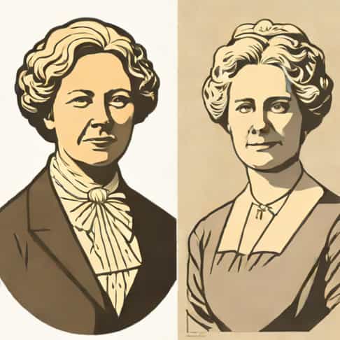 Elizabeth Cady Stanton And Lucretia Mott