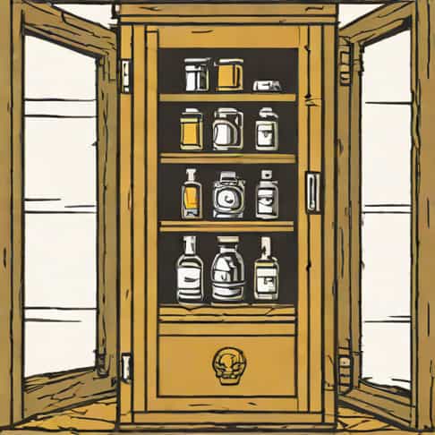 Fallout 76 Helvetian Cabinet Display Case