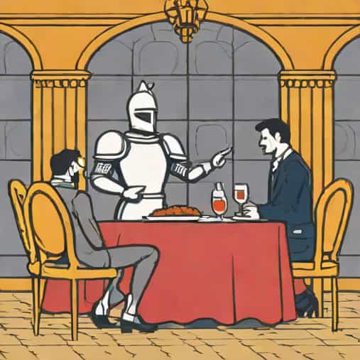 Knight Fails To Tip Waitstaff At Banquet