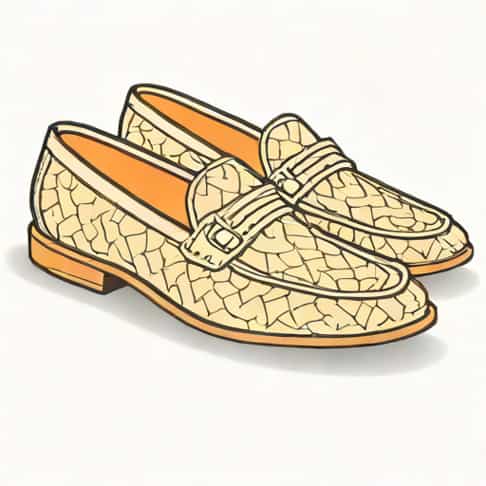 Nombela Interwoven Detail Slip On Loafer
