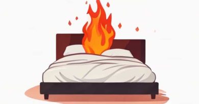 This Bed Is On Fire With Passionate Love