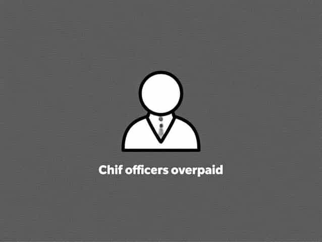 Vale Of Glamorgan Chief Officers Overpaid