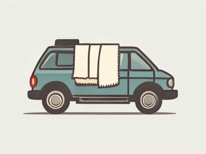 Where Towel Is Mislaid In Small Vehicle