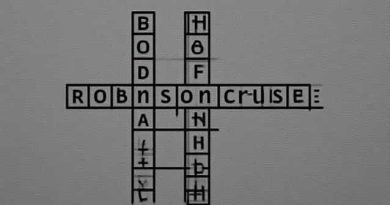 Who Wrote Robinson Crusoe Crossword Clue