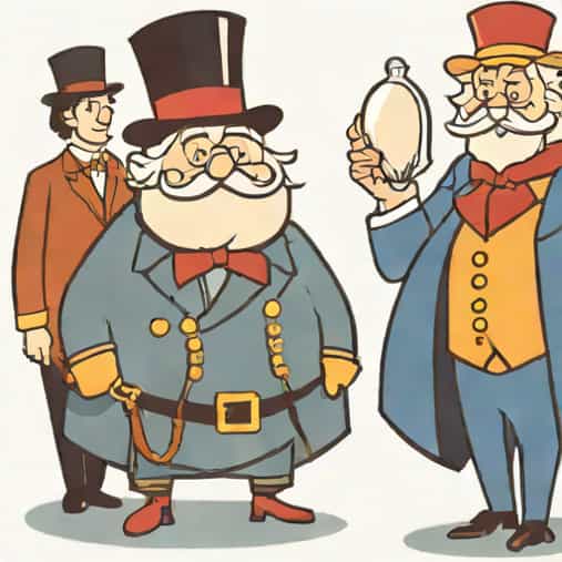Why Do The Portly Gentlemen Visit Scrooge
