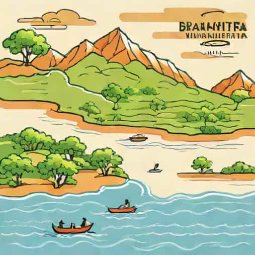 About Brahmaputra River In Hindi