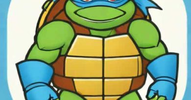 Blue Teenage Mutant Ninja Turtle