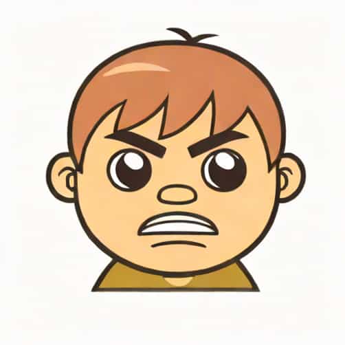 Childish Sulkiness Or Bad Temper