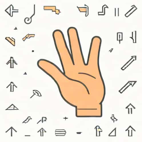 Fingers To Hand Directional Terms
