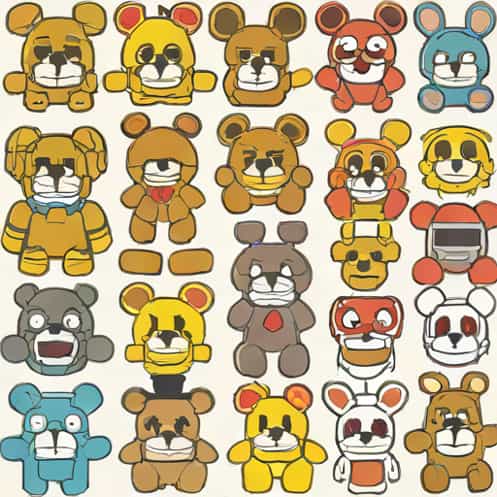 Five Nights At Freddy'S Plushies