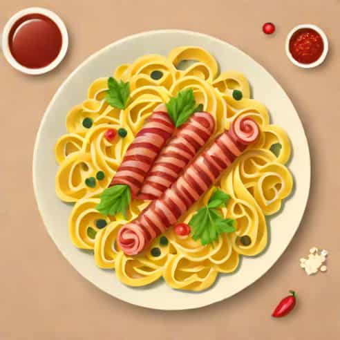 Jamie Oliver Sausage Tagliatelle