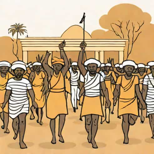 Khoisan Protest At Union Building