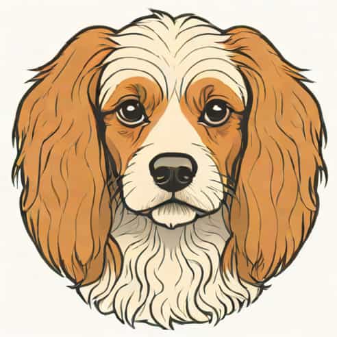 King Charles Cavalier Poodle Mix