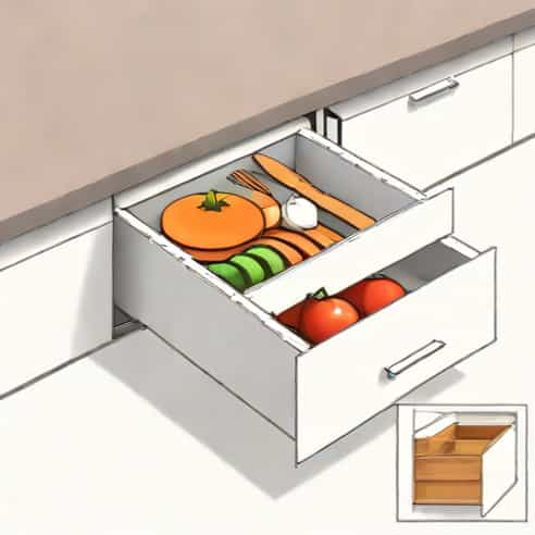 Kitchen Drawer Jammed From Inside