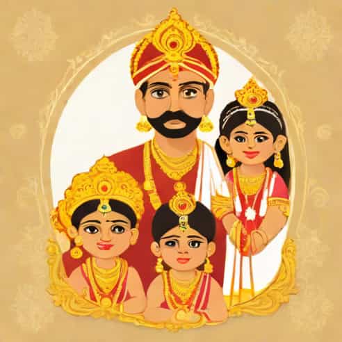 Krishna Byre Gowda Family Photos