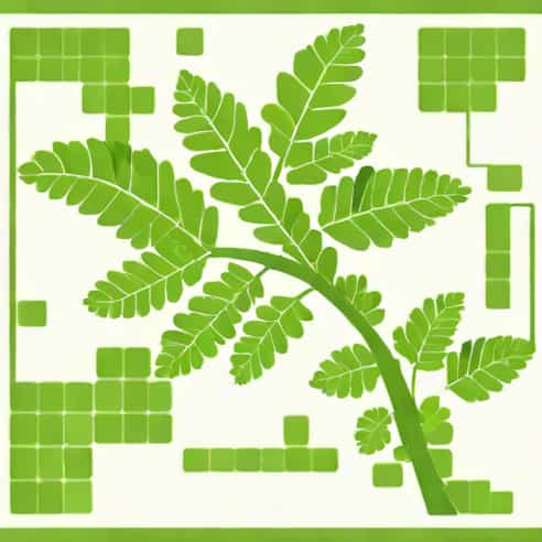 Large Coarse Fern Crossword Clue