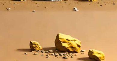 Nasa Curiosity Mars Sulfur Stones