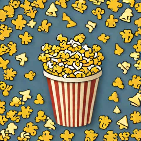 Oil Popped Popcorn Calories 100g