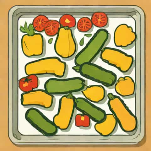 Oven Roasted Zucchini And Squash