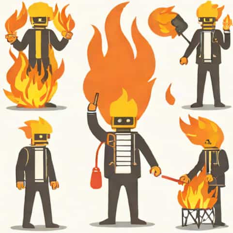 Protester Sets Themselves On Fire