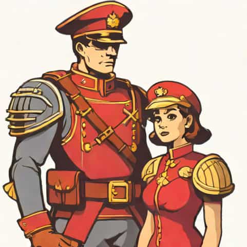 Soldier Boy And Crimson Countess