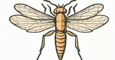 Vector Female Anopheles Mosquito