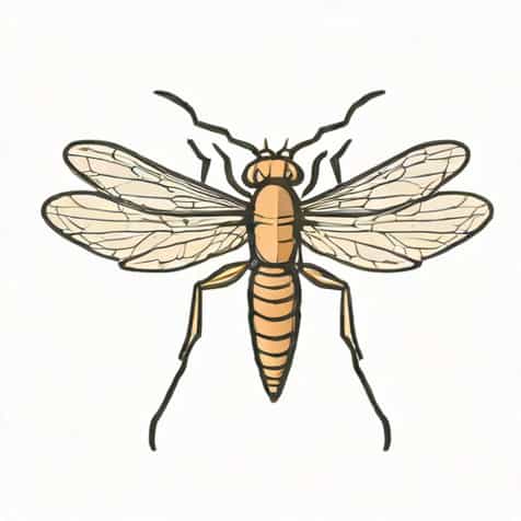 Vector Female Anopheles Mosquito