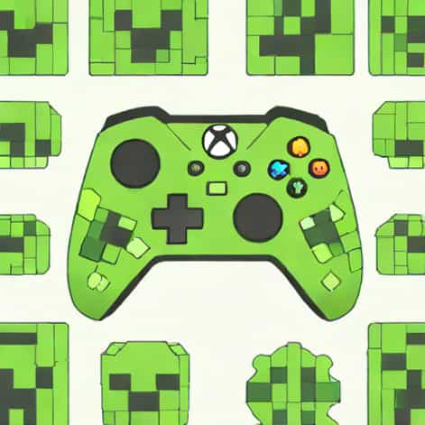 Xbox Minecraft Creeper Controller