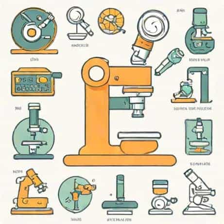 Diagrammatically Identify The Various Parts Of A Microscope