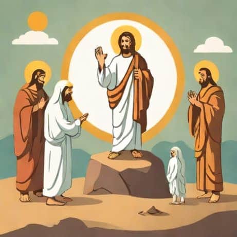 Narrate The Story Of The Transfiguration Of Jesus