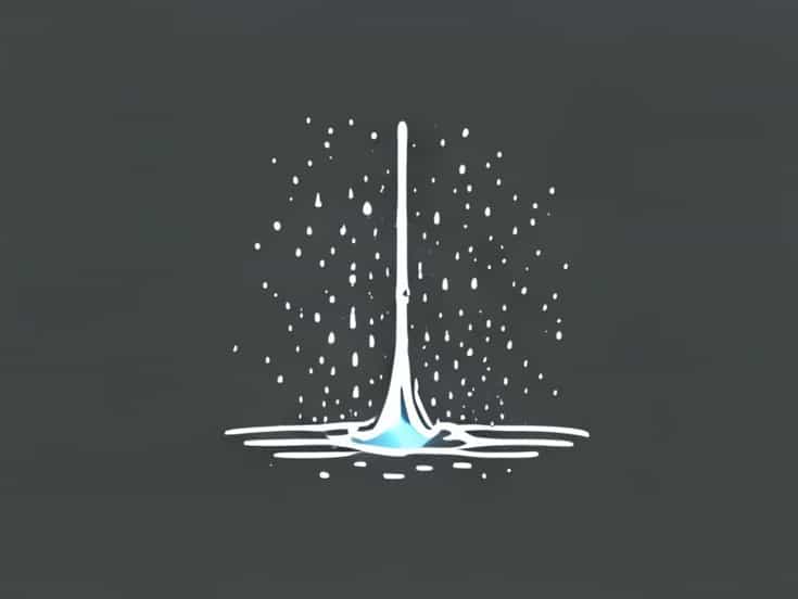 The Sprinkling Of Water Reduces Slightly The Temperature