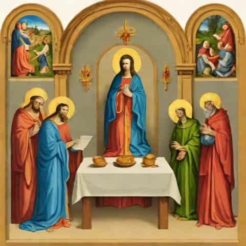 What Is Significant About The Merode Altarpiece Quizlet