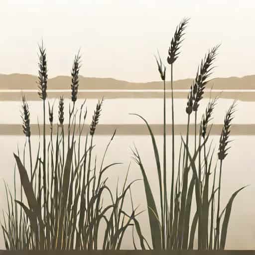 Dacre Lakeside Park Bulrush Watersedge