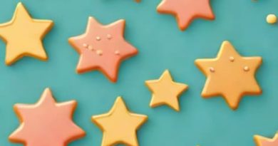 Star Coral Cookie Toppings